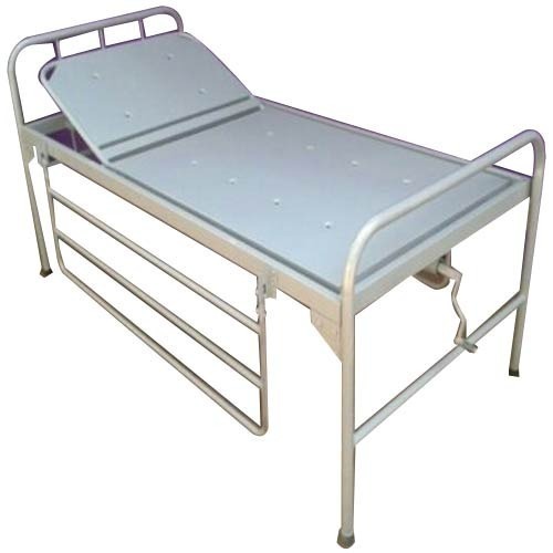 Polished Mild Steel semi fowler hospital bed, Size : 3.5x7feet, 3x6feet