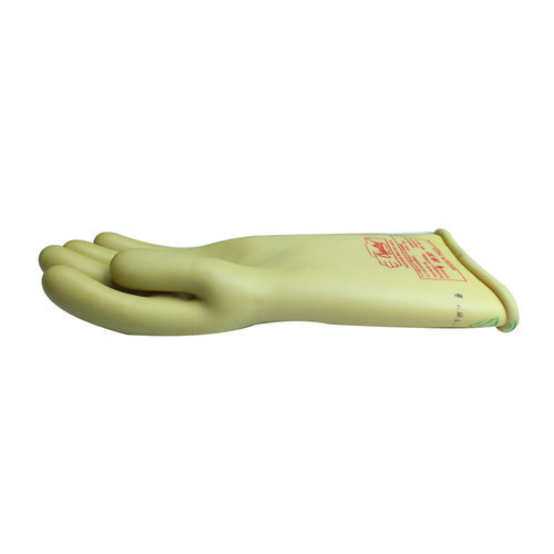 Plain Safety Rubber Hand Gloves, Size : Free Size