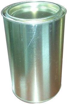 Cylindrical Ghee Tin Container, for Packaging, Pattern : Plain