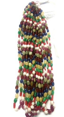 SG Oval Navratna Beads, for Jewellery