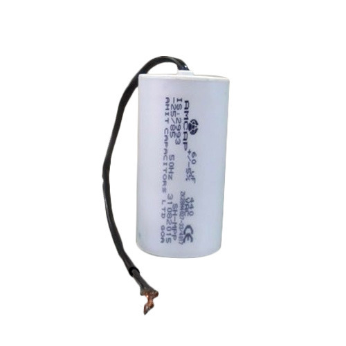 Electric PVC motor capacitor, Color : White