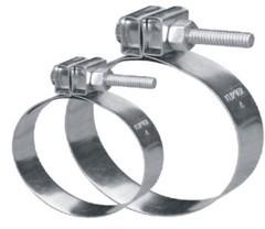 Stainless Steel Box Type Clamp, for Industrial, Color : Silver
