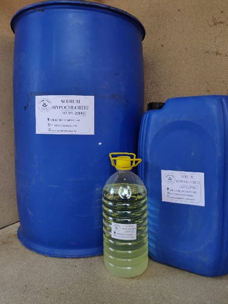 Sodium Hypochlorite, for Disinfectant Floor Cleaner, Hospital, Pharma Industry, Water Treatment, Purity : 99.99%