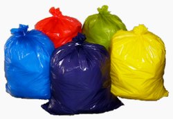 Plastic Disposable Garbage Bag, Color : Yellow, Red, Blue etc.