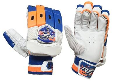 English PU Batting Gloves, Color : White