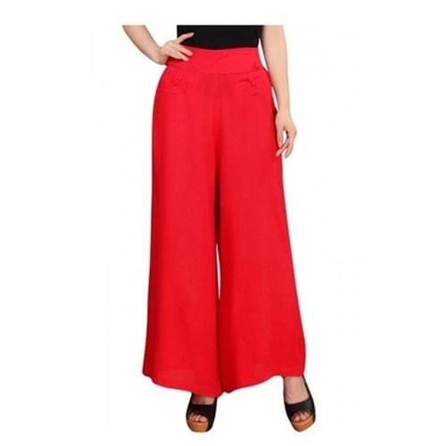 Plain Palazzo Pant, Size : 20-40