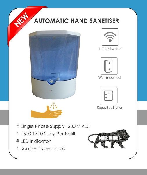 automatically hand sanitizer machine