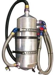Chemical Coated Oil Tank Heater, for Water Boiling, Color : Metallic, Silver