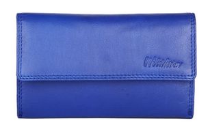 Ladies Blue Leather Wallet