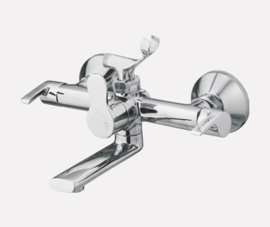 Polished Stainless Steel CHTMCRC12 Wall Mixer Telephonic, for Bathroom Fittings, Feature : Fine Finished