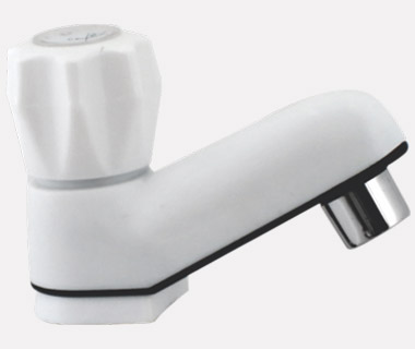 Polished PP Pillar Cock, for Bathroom, Packaging Type : Thermacol