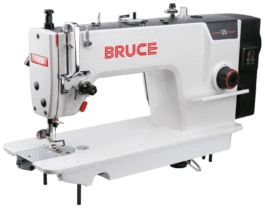 Electric Semi Automatic Metal Bruce-Q5 Sewing Machine, Voltage : 220V