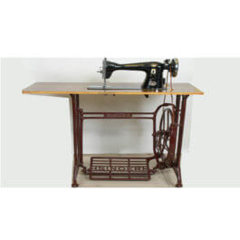 Manual Metal Popular Sewing Machine, Color : Black