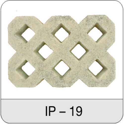 Concrete Interlocking Paver, Color : White