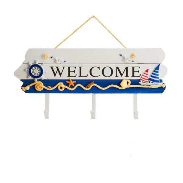 Fabric Welcome Wall Hanging, for Decoration, Size (Inches) : Standard