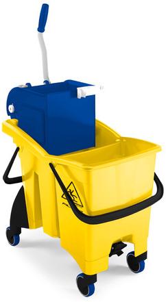 Double Mop Wringer Trolley, Loading Capacity : 0-50 kg