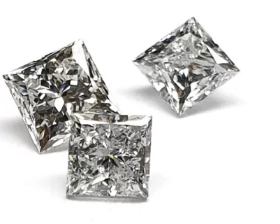 Polished Princess Cut Diamond, for Jewellery Use, Size : Standard