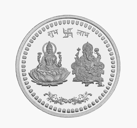 Polished Silver Coin, Size : 35-40cm