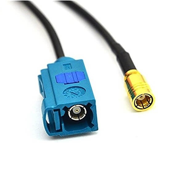 SMB Connector Adapter GPS Antenna Extension Cable Fakra Z Female To SMB Female Pigtail Cable RG174 1