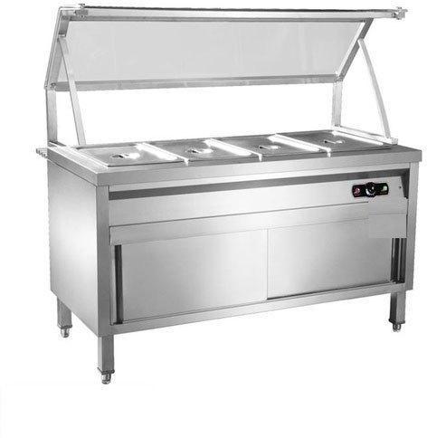 Stainless Steel Bain Maries, Color : Silver