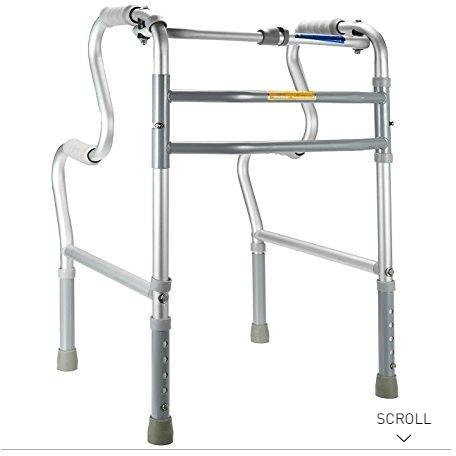 Aluminium Adjustable Folding Walker