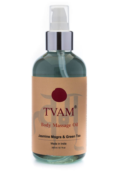Jasmine Mogra and Green Tea Body Massage Oil