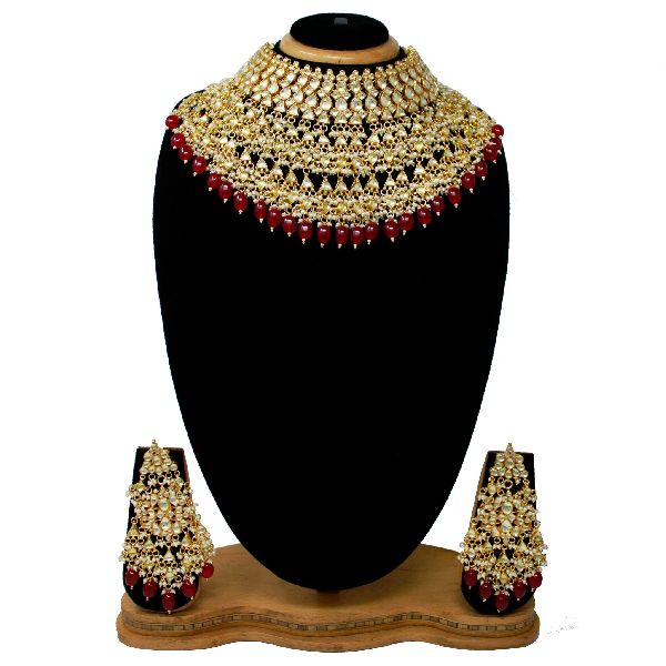 Pachi kundan necklace set for women, Style : Modern