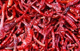 S-273 Semi Wrinkle Red Chili, for Cooking, Form : Flakes
