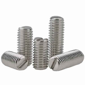 Stainless Steel Slotted Set Screw, for Industrial Use