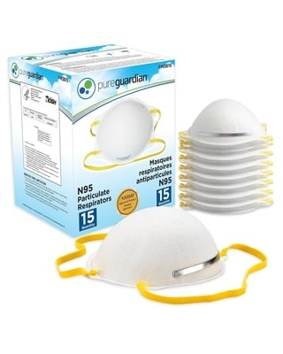 3M ABS N95 Particulate Respirator, for Clinics, Home, Hospitals, Industries, Size : Standard