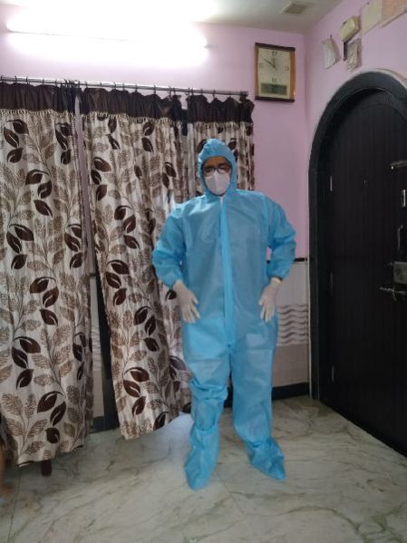 RR Plain Apron PP KITS, Size : XXL