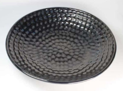 Coated Hammered Serving Bowl, Bowl Size : 2x9.5 Inch