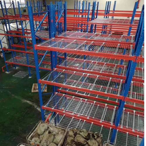 G I Wire Mesh Decking Rack, for Cages