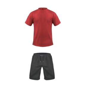 Cotton Sports T-Shirt & Shorts, Size : L, XL, XXL