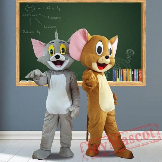 Tom Cat Jerry Costume for Adult