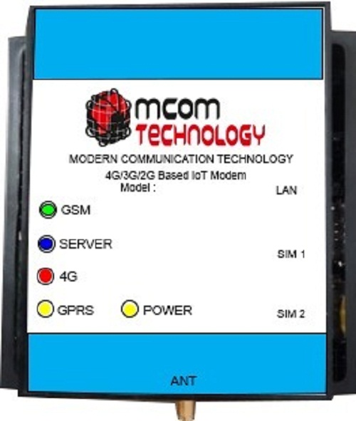 Dual Sim 4G RTU M2M IoT Ethernet Modem