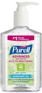 PURELL Advanced Hand Sanitizer Green Certified Gel