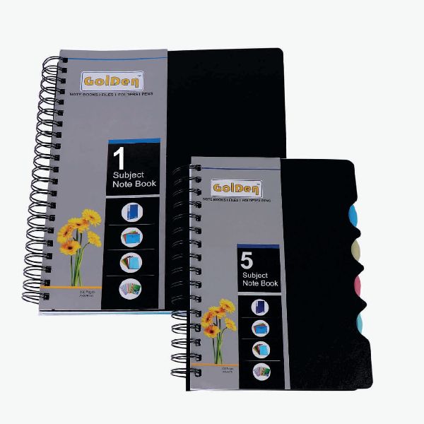 NOTE BOOK A/4 - 5 Subjects., for College, Gifting, Office, Personal, School, Size : A-4
