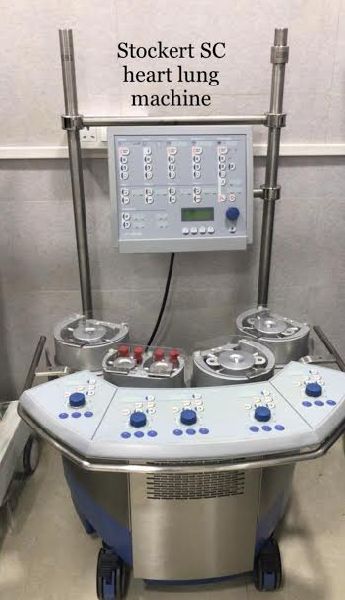 Automatic Electric Refurbished Heart Lung Machine, for Hospital Use, Voltage : 240V