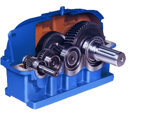 Polished Mild Steel Helical Gearbox