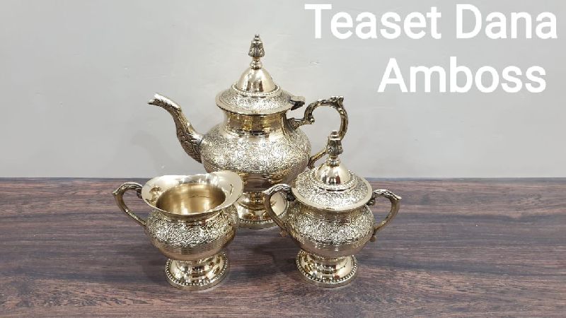 Brass Dana Amboss Tea Set
