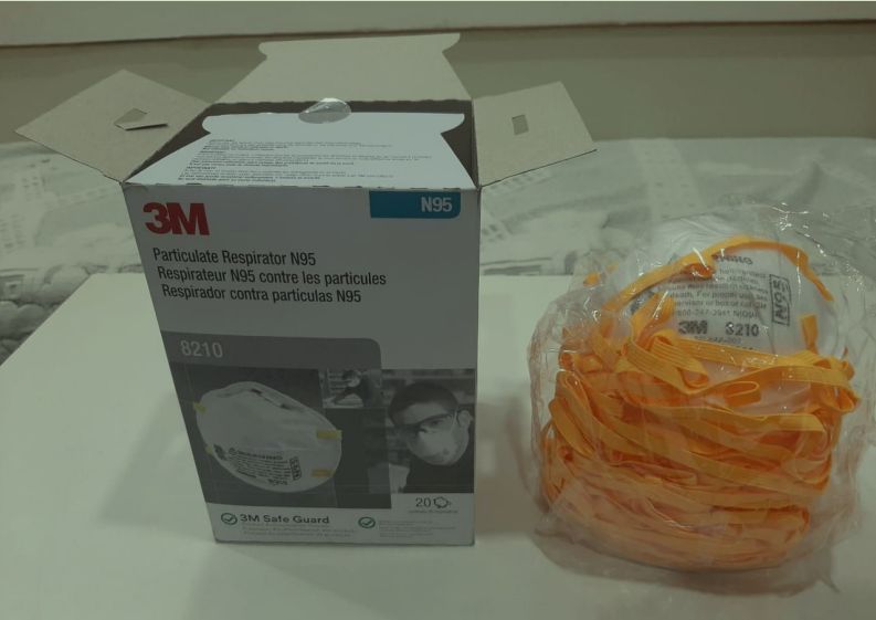 3M 8210 N95 Particulate Respirator Face Mask