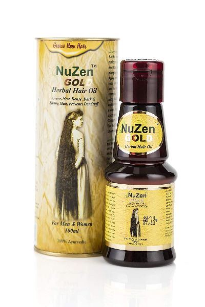 Nuzen Gold Herbal Hair Oil,