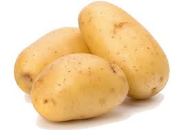 Organic fresh potato