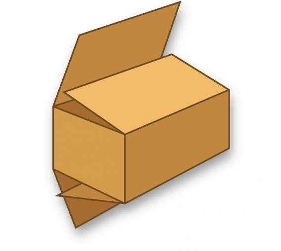 Full Overlap Slotted Container