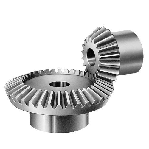Round Polished Alloy Steel Bevel Gear, for Automobiles