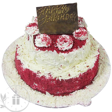 2-Tier Red Velvet Cake