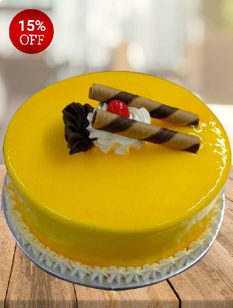 Mango Cake, Shape : Round