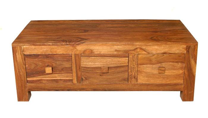 Polished Plain Wood Chest Box, Size : Standard