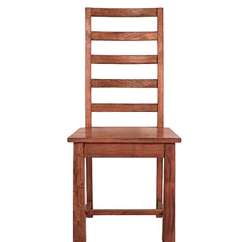 Polished Plain Wood Dining Chair, Shape : Square